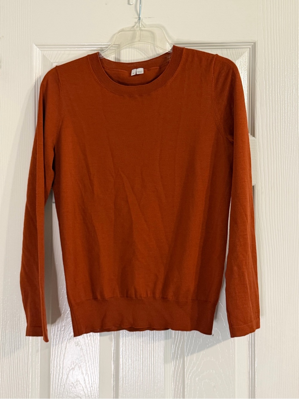Rust Crewneck Sweater - Women